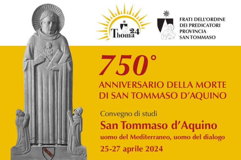 Convegno di Studi – San Tommaso d’Aquino, uomo del Mediterraneo, uomo del dialogo